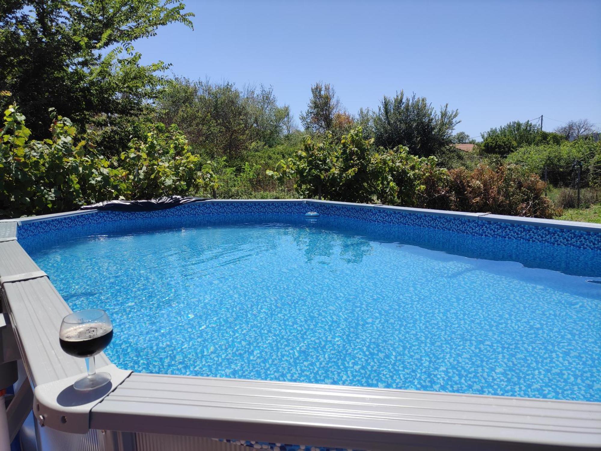 Beautiful Nearby Beach House With Garden, Private Pool And Large Yard Σιδάρι Εξωτερικό φωτογραφία
