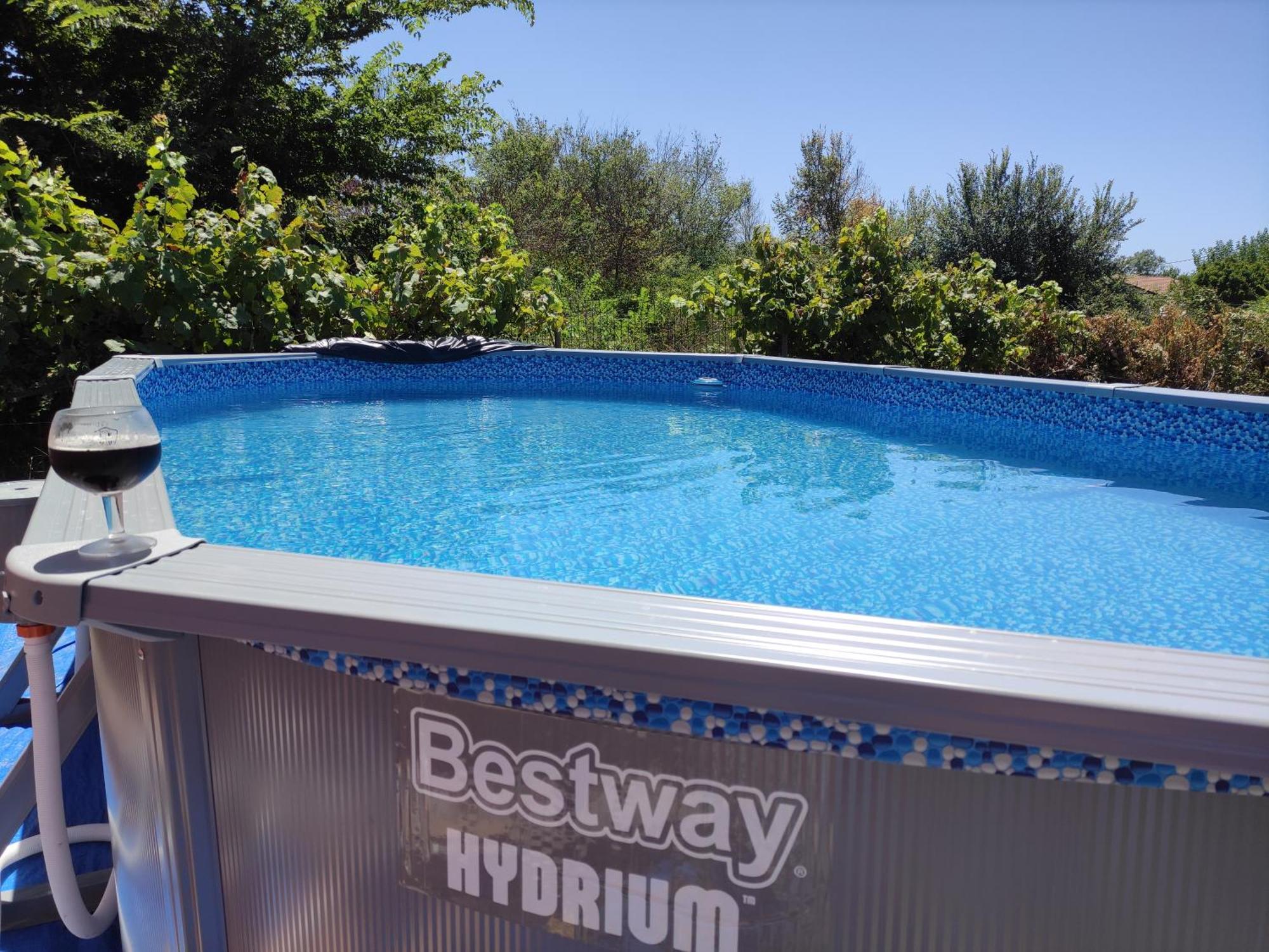 Beautiful Nearby Beach House With Garden, Private Pool And Large Yard Σιδάρι Εξωτερικό φωτογραφία